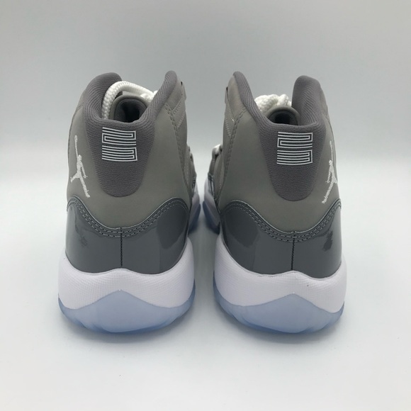 NWB Jordan 11 Retro GS Cool Grey 2021 Sneakers - Picture 5 of 9